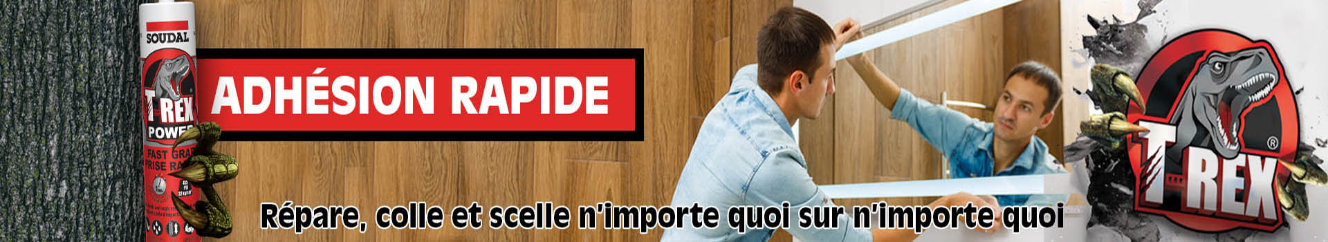 T-Rex Adhésion Rapide